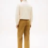 Pantalon de charpentier coupe classique teint en pièce