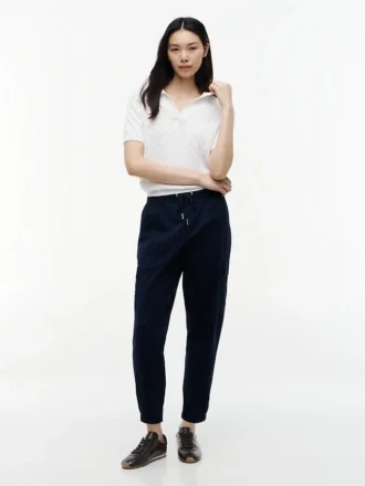 Pantalon de jogging cargo en coton stretch