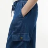 Pantalon de jogging cargo en coton stretch Pantalon de jogging cargo en coton stretch