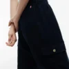 Pantalon de jogging cargo en coton stretch Pantalon de jogging cargo en coton stretch