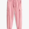 Pantalon de jogging cargo en coton stretch Pantalon de jogging cargo en coton stretch