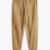 Pantalon de jogging cargo en coton stretch Pantalon de jogging cargo en coton stretch