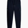 Pantalon de jogging cargo en coton stretch Pantalon de jogging cargo en coton stretch