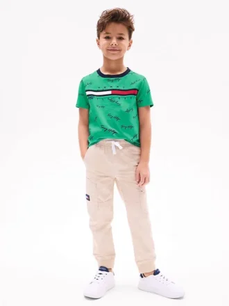 Pantalon de jogging cargo extensible pour enfant