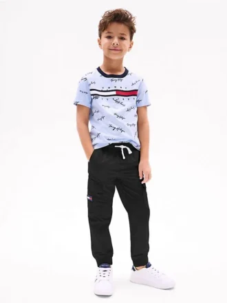Pantalon de jogging cargo extensible pour enfant