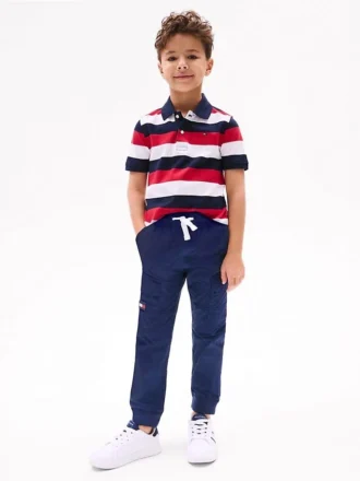 Pantalon de jogging cargo extensible pour enfant