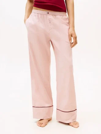 Pantalon de pyjama en flanelle à chevrons