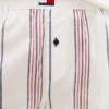 Pantalon de pyjama en popeline rayée