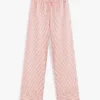 Pantalon de pyjama en seersucker rayé Pantalon de pyjama en seersucker rayé