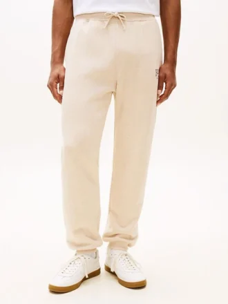 Pantalon de survêtement avec logo brodé