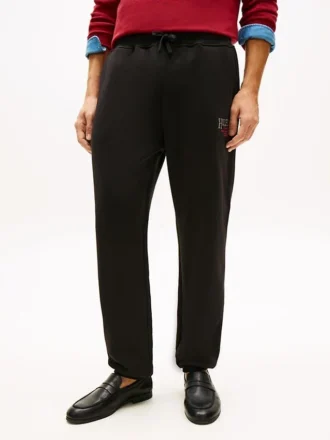 Pantalon de survêtement avec logo brodé