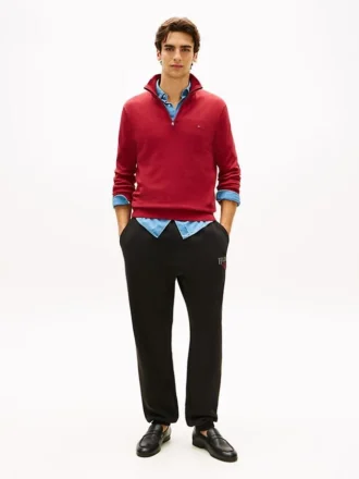Pantalon de survêtement avec logo brodé