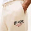 Pantalon de survêtement avec logo brodé Pantalon de survêtement avec logo brodé