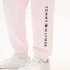 Pantalon de survêtement avec logo Tommy brodé Pantalon de survêtement avec logo Tommy brodé