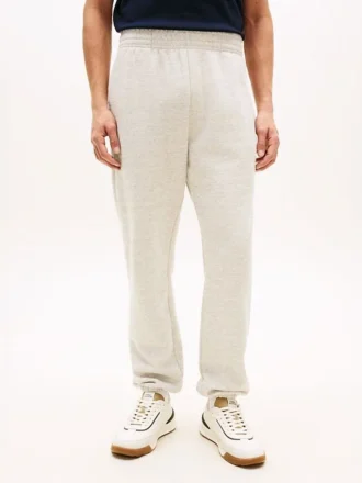 Pantalon de survêtement chiné avec logo Hilfiger Crest