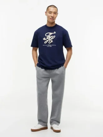 Pantalon de survêtement décontracté en molleton brossé