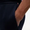 Pantalon de survêtement décontracté en molleton brossé Pantalon de survêtement décontracté en molleton brossé