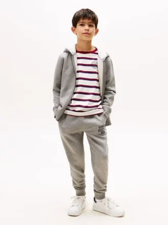 Pantalon de survêtement en molleton brossé pour enfants