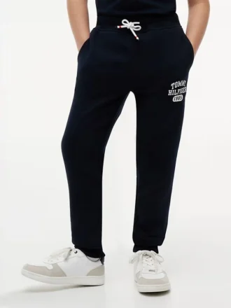 Pantalon de survêtement en molleton brossé pour enfants