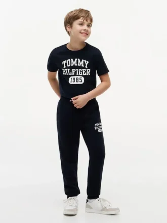 Pantalon de survêtement en molleton brossé pour enfants