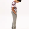 Pantalon de survêtement en molleton brossé pour enfants Pantalon de survêtement en molleton brossé pour enfants