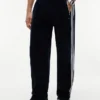 Pantalon de survêtement en velours à monogramme Pantalon de survêtement en velours à monogramme
