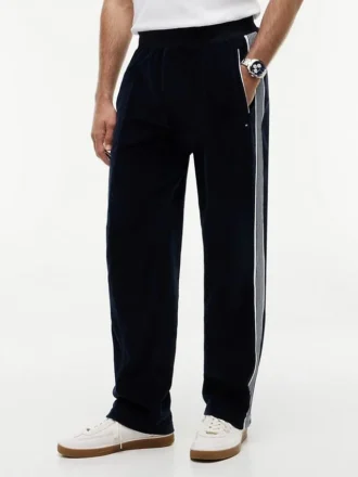Pantalon de survêtement en velours à monogramme