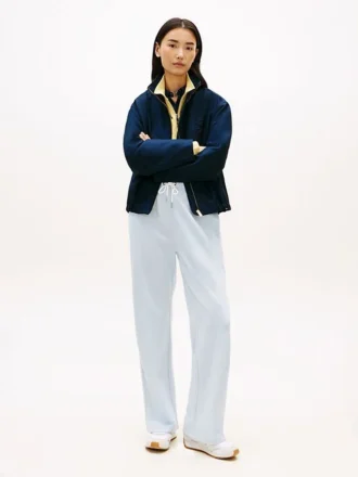Pantalon de survêtement à jambes larges et intérieur brossé