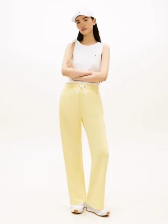 Pantalon de survêtement à jambes larges et intérieur brossé