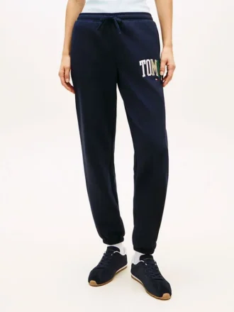 Pantalon de survêtement multicolore avec logo Tommy Pantalon de survêtement multicolore avec logo Tommy