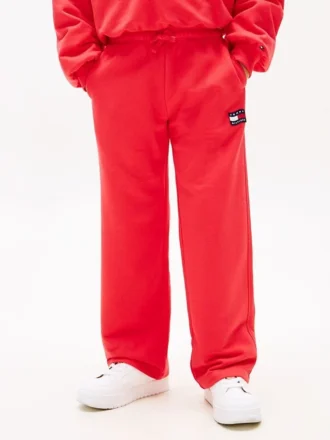 Pantalon de survêtement pour enfant avec logo drapeau ondulé