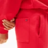 Pantalon de survêtement pour enfant avec logo drapeau ondulé Pantalon de survêtement pour enfant avec logo drapeau ondulé