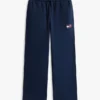 Pantalon de survêtement pour enfant avec logo drapeau ondulé Pantalon de survêtement pour enfant avec logo drapeau ondulé