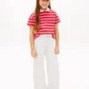 Pantalon de survêtement pour enfant avec logo étoile en strass Pantalon de survêtement pour enfant avec logo étoile en strass