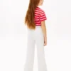 Pantalon de survêtement pour enfant avec logo étoile en strass Pantalon de survêtement pour enfant avec logo étoile en strass