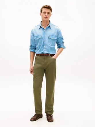 Pantalon droit à 5 poches Pantalon droit à 5 poches