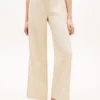 Pantalon droit en sergé léger