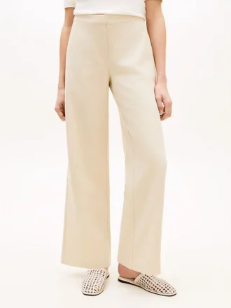 Pantalon droit en sergé léger Pantalon droit en sergé léger