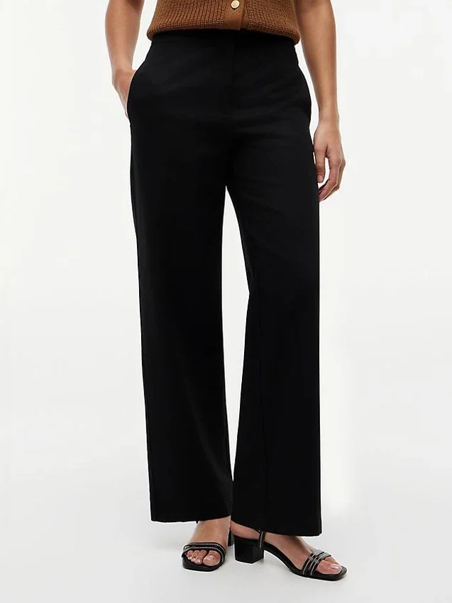 Pantalon droit en sergé léger Pantalon droit en sergé léger