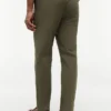 Pantalon en coton stretch