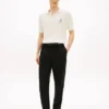 Pantalon en lin ajusté New York Label Pantalon en lin ajusté New York Label