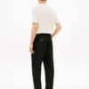 Pantalon en lin ajusté New York Label Pantalon en lin ajusté New York Label