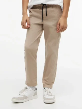 Pantalon en popeline stretch Paper-Touch pour enfant