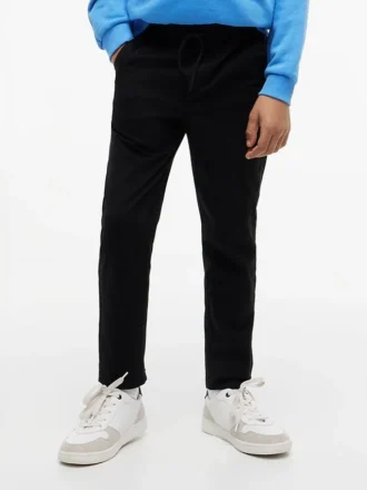 Pantalon en popeline stretch Paper-Touch pour enfant