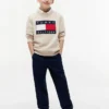 Pantalon en popeline stretch Paper-Touch pour enfant Pantalon en popeline stretch Paper-Touch pour enfant