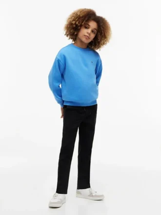 Pantalon en popeline stretch Paper-Touch pour enfant