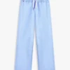 Pantalon à enfiler en coton flammé pour enfant