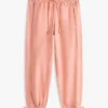 Pantalon à enfiler en mélange lin-coton Pantalon à enfiler en mélange lin-coton