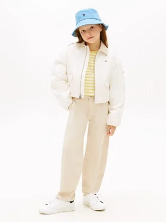 Pantalon large à ceinture pour enfant