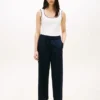 Pantalon large à enfiler